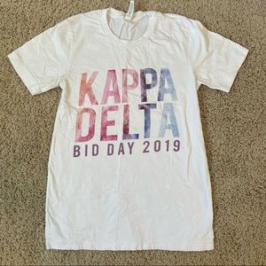 Small Kappa Delta Bid Day Shirt